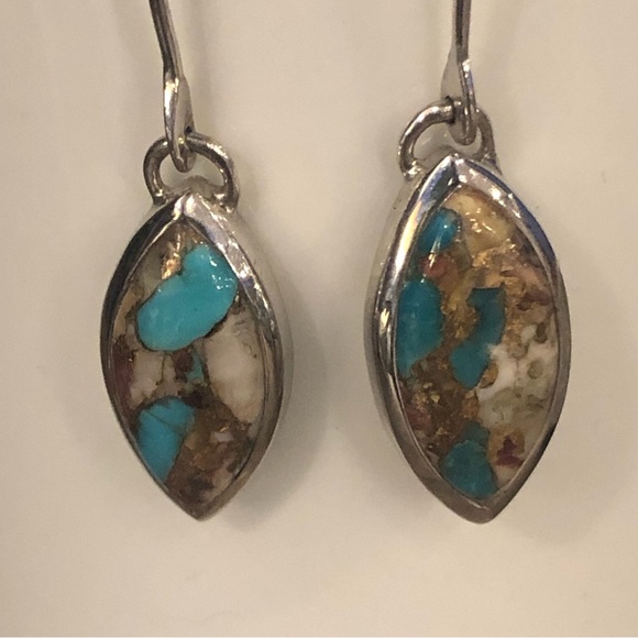 Mojave Turquoise Earrings 💙 - Picture 3 of 10